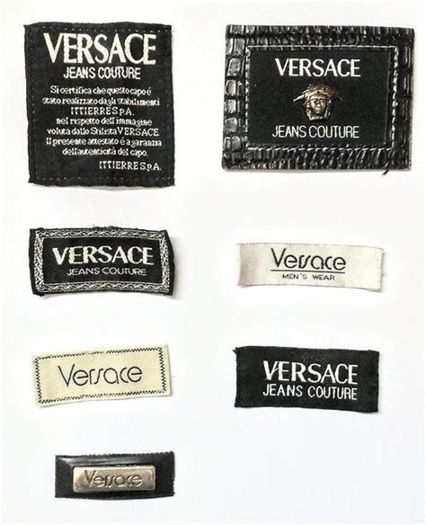 versace collection orginal metka|is versace vintage real.